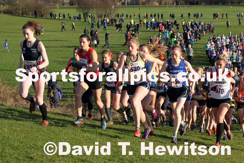 Senior womens Davison Shield, 2020 Sherman Cup/Davison Shield, Temple Park, South Shields.  Photo: David T. Hewitson/Sports for All Pics